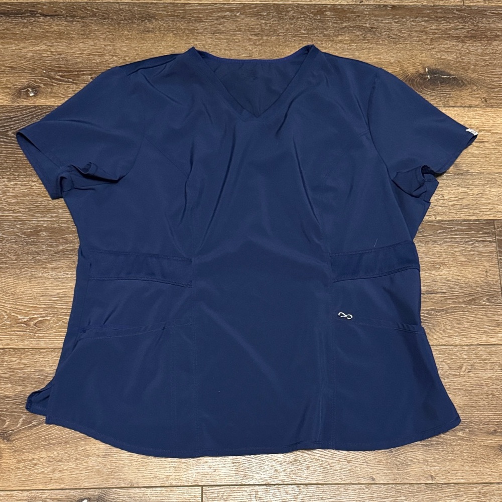 Cherokee navy scrub top 3XL